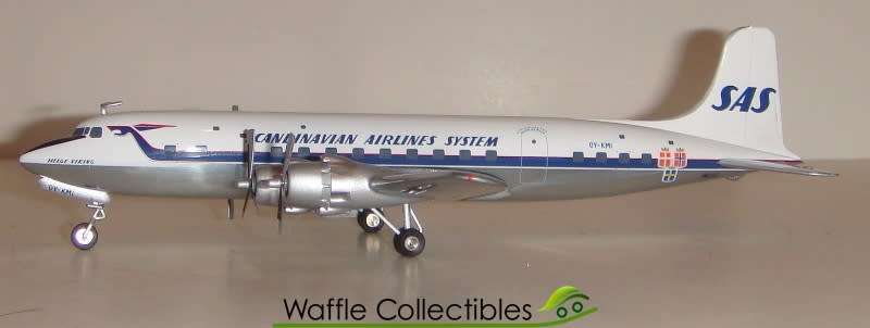 Herpa SAS Scandinavian Airlines DC-6B 1:20