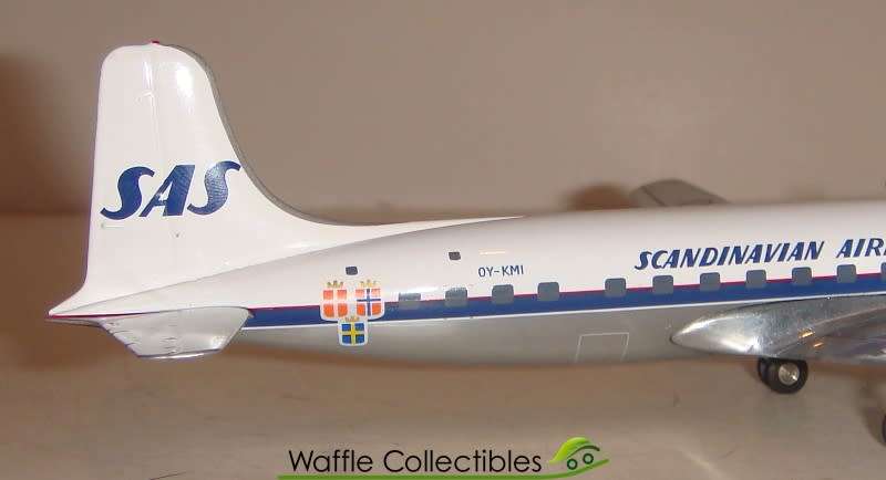 Herpa SAS Scandinavian Airlines DC-6B 1:20