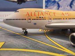 Herpa Wings Alliance Air Boeing 747SP 1:400 ZS-SPA 561679