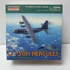 DRAGON WINGS 1:400 C-130H HERCULES AND F-15D EAGLE 55815