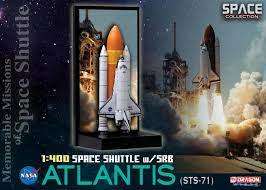 DRAGON WINGS 1:400 SPACE SHUTTLE ATLANTIS W/SRB (STS-71) 56374-03