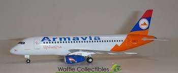 1:200 Herpa Wings 554596 Armavia Sukhoi Super Jet SSJ-100 Reg. EK-95015