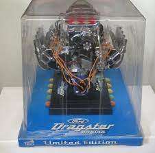Liberty Classics Hemi Top Fuel Dragster Engine Replica, 1/6th Scale Die Cast