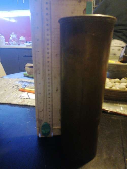 WW 2   25 pounder Artillery shell