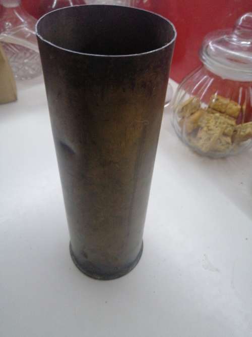 WW 2   25 pounder Artillery shell