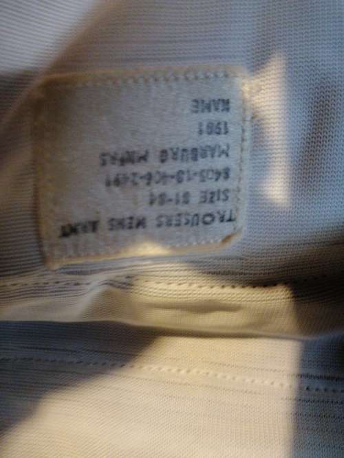 Mint condition full kit SADF luitenant step out uniform,