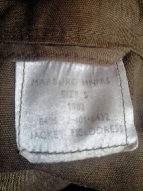2 SADF borderwar bush jackets in excellent condition