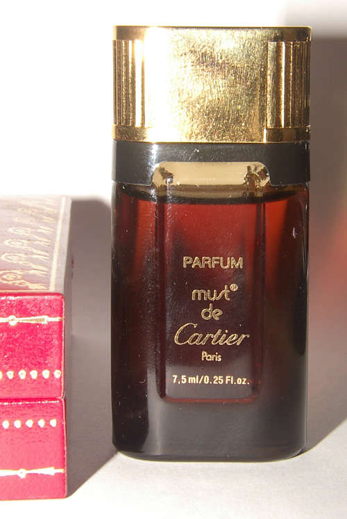 EXTREMELY RARE MUST DE CARTIER PARIS CONCENTRATED PARFUM - 7.5ml