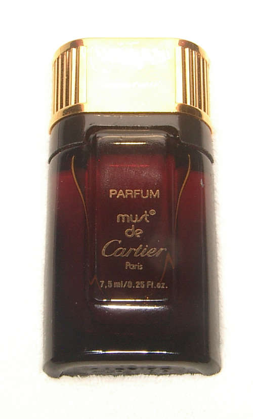 EXTREMELY RARE MUST DE CARTIER PARIS CONCENTRATED PARFUM - 7.5ml