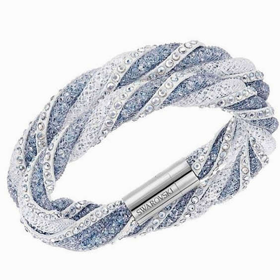***SWAROVSKI COLLECTION*** GENUINE SWAROVSKI STARDUST TWIST BRACELET!