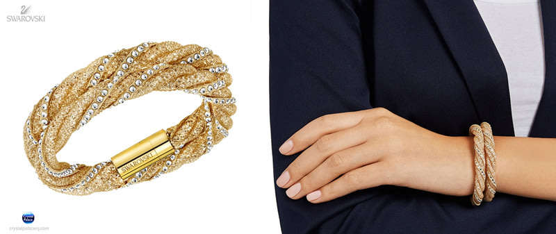 ***SWAROVSKI COLLECTION*** GENUINE SWAROVSKI STARDUST TWIST BRACELET!