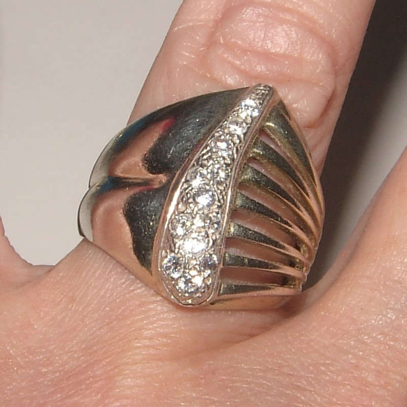 PURE PERFECTION! HANDMADE SOLID .925 STERLING SILVER RING!