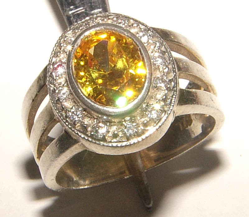 PURE PERFECTION! HAND-MADE SOLID .925 STERLING SILVER RING!