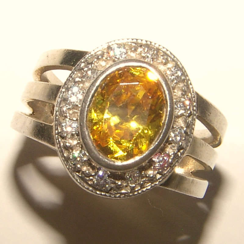 PURE PERFECTION! HAND-MADE SOLID .925 STERLING SILVER RING!