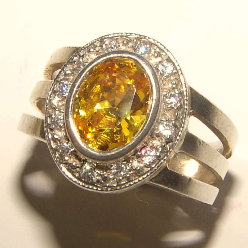 PURE PERFECTION! HAND-MADE SOLID .925 STERLING SILVER RING!