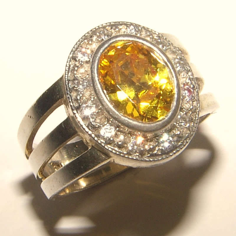 PURE PERFECTION! HAND-MADE SOLID .925 STERLING SILVER RING!