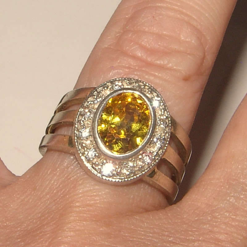 PURE PERFECTION! HAND-MADE SOLID .925 STERLING SILVER RING!