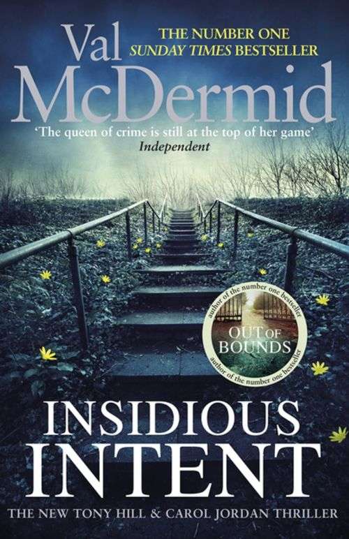 SOFT COVER  - VAL McDERMID - INSIDIOUS INTENT (CONDITION EXCELLENT)