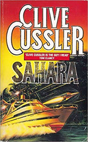 PAPERBACK - CLIVE CUSSLER - SAHARA (CONDITION GOOD)