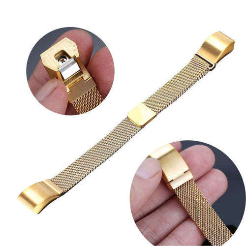 STAINLESS STEEL MILANESE LOOP REPLACEMENT BAND FOR FITBIT ALTA OR ALTA HR