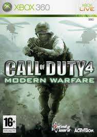 XBOX 360 CLASSIC GAME - CALL OF DUTY 4 MODERN WARFARE