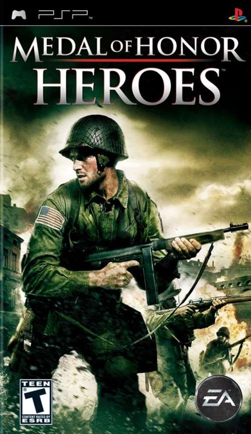 PSP CLASSIC GAME - MEDAL OF HONOR: HEROES