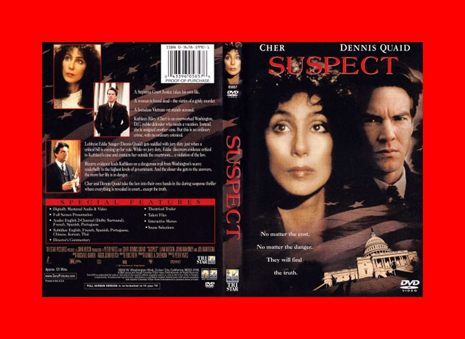 DVD - SUSPECT -  REGION 1 EDITION