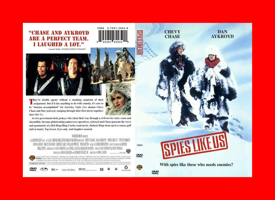 DVD - SPIES LIKE US -  REGION 1 EDITION