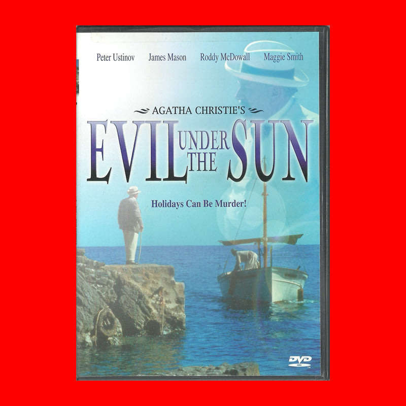 DVD  -  AGATHA CHRISTIE`S EVIL UNDER THE SUN - REGION FREE EDITION