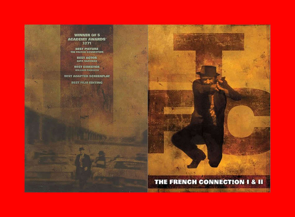 SALE! DVD SET - THE FRENCH CONNECTION I & II  -  REGION 1 EDITION