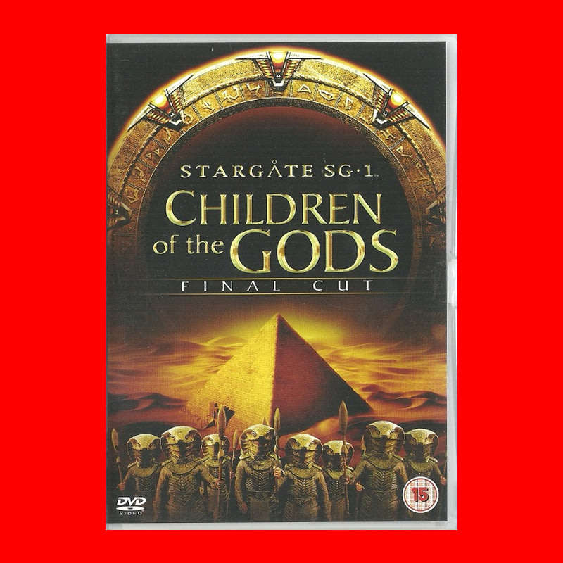 SALE! RARE DVD - STARGATE SG 1 CHILDREN OF THE GODS FINAL CUT  -  REGION 2 EDITION