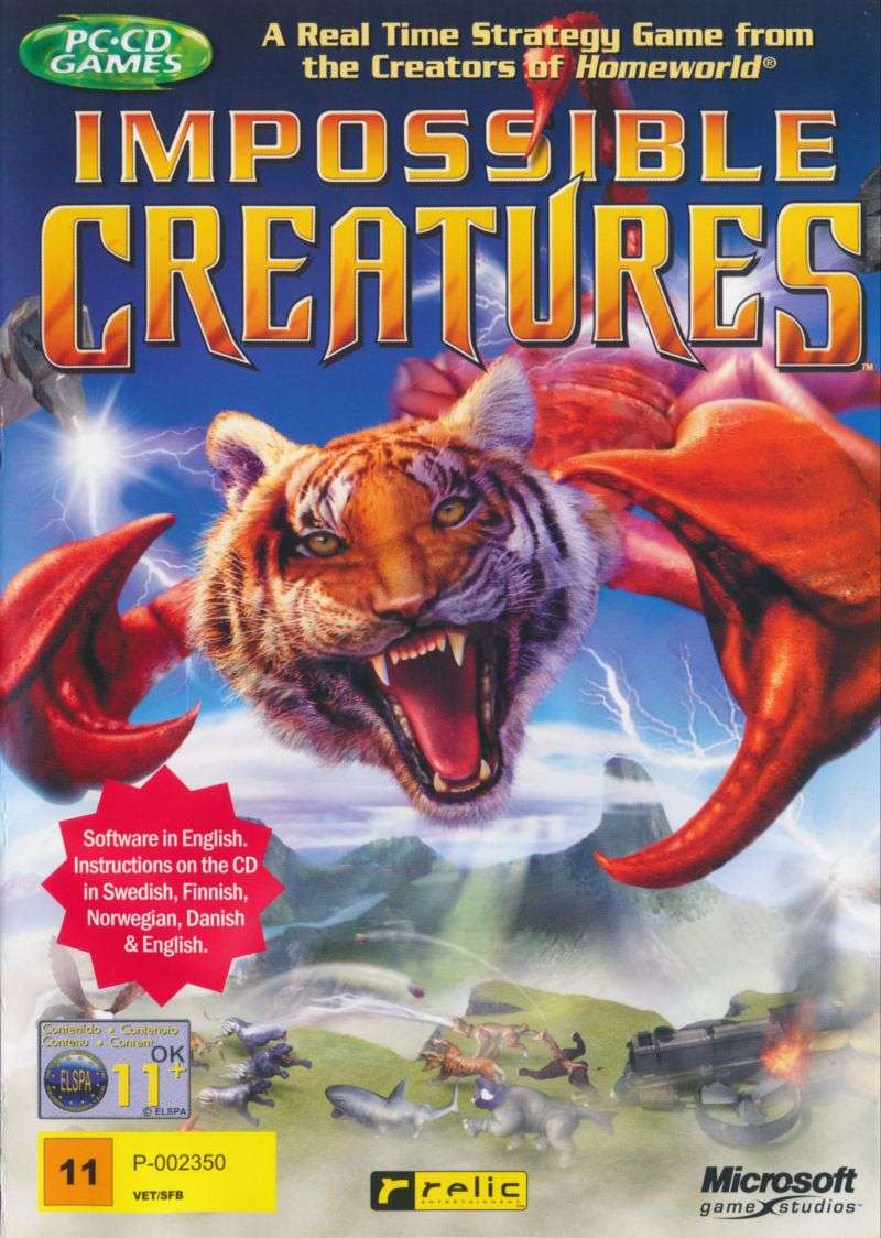 PC CD ROM - IMPOSSIBLE CREATURES
