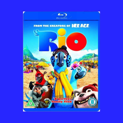 BLU-RAY - RIO - ALL REGIONS (CONDITION EXCELLENT)