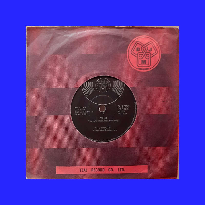 SEVEN SINGLE  - THE TROGGS [YOU/THE RAVER]