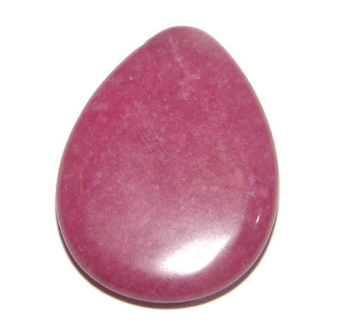 Natural Red Jade (Chi Stone) - Pear Shape Drilled - 76,50cts