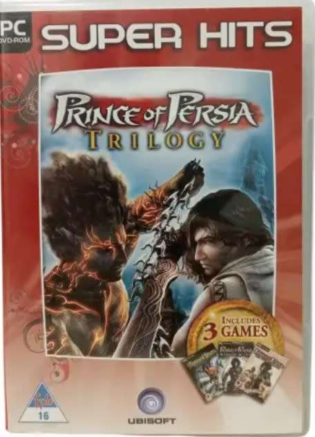 PC DVD ROM - PRINCE OF PERSIA TRILOGY (3 DISCS)