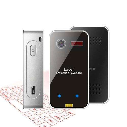 Portable Bluetooth Virtual Laser Keyboard - Wireless Projector.