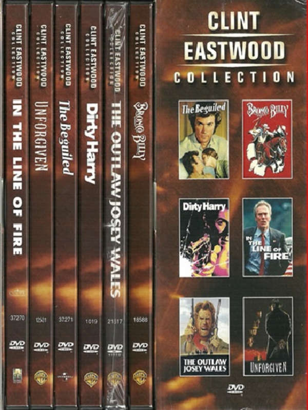 SALE!  DVD BOX SET  - CLINT EASTWOOD COLLECTION [6 MOVIES] -  REGION 1 EDITION
