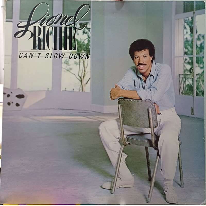 VINYL LP RECORD  - Lionel Richie - Can`t Slow Down