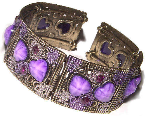 ***NEW!!!*** DESIGNER INSPIRED VINTAGE STYLE FLORAL BANGLE!