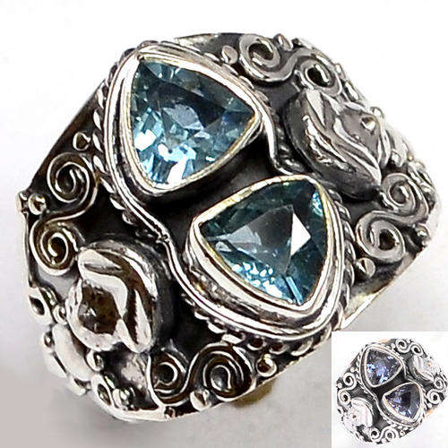 ***WOAW!!!*** SPARKLING COLOURCHANGE ALEXANDRITE GEMSTONE IN SOLID STERLING SILVER RING!!!