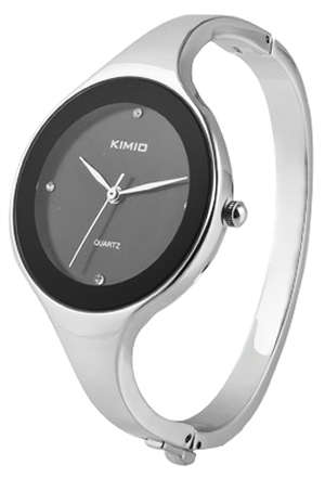 NEW ON BIDORBUY -  KIMIO Silver Ladies Quartz Wrist Watch with Colour Changing Face - NEW!