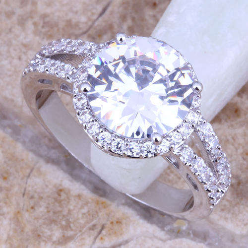 ***WOAW!!!***STUNNING TOPAZ STERLING SILVER RING!!!