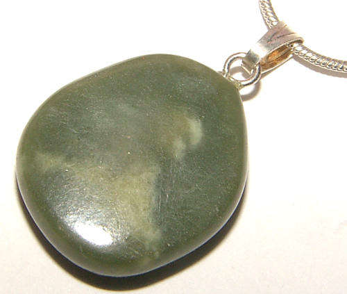 STUNNING NATURAL POLISHED GEMSTONE PENDANT!!
