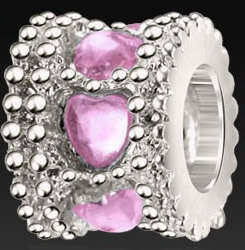 ***NEW*** PRETTY CHARM FOR EURO STYLE BRACELET!