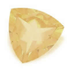 NATURAL CITRINE TRILLIANT CUT - 0.700cts