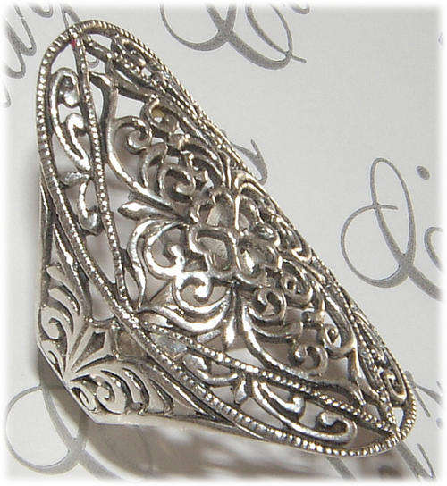 STUNNING FILIGREE DESIGN RANGE RING!