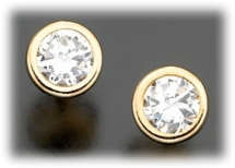 STARDEX ORIGINAL! SEALED AND STERILIZED 4mm ROUND GP STUD EARRINGS!