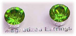 CUTE CRYSTAL MAGNETIC STUD EARRINGS!
