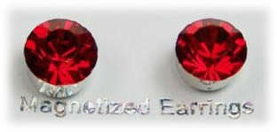 CUTE CRYSTAL MAGNETIC STUD EARRINGS!